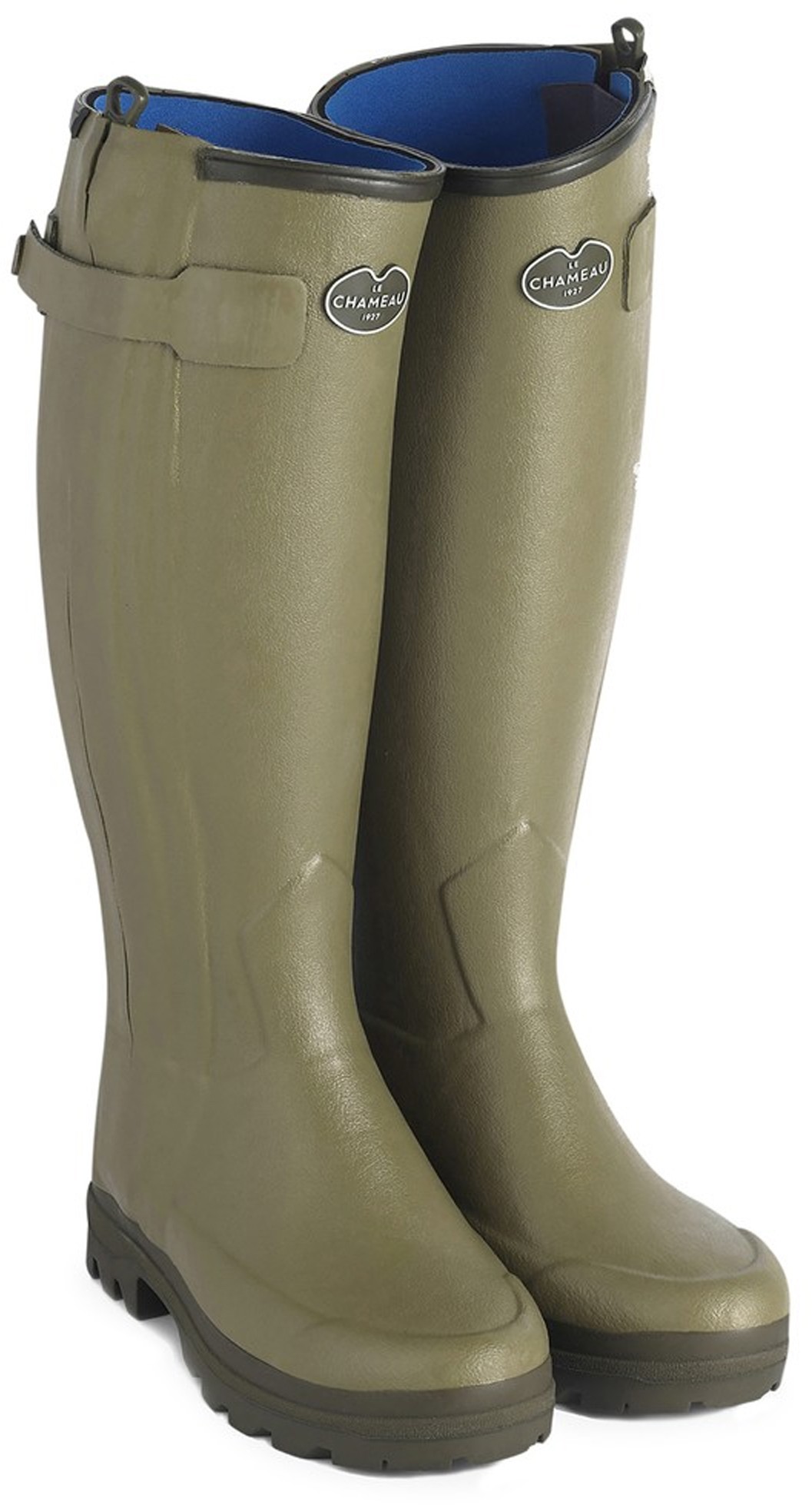 Le Chameau Womens Chasseur Neoprene Lined Zip Boot