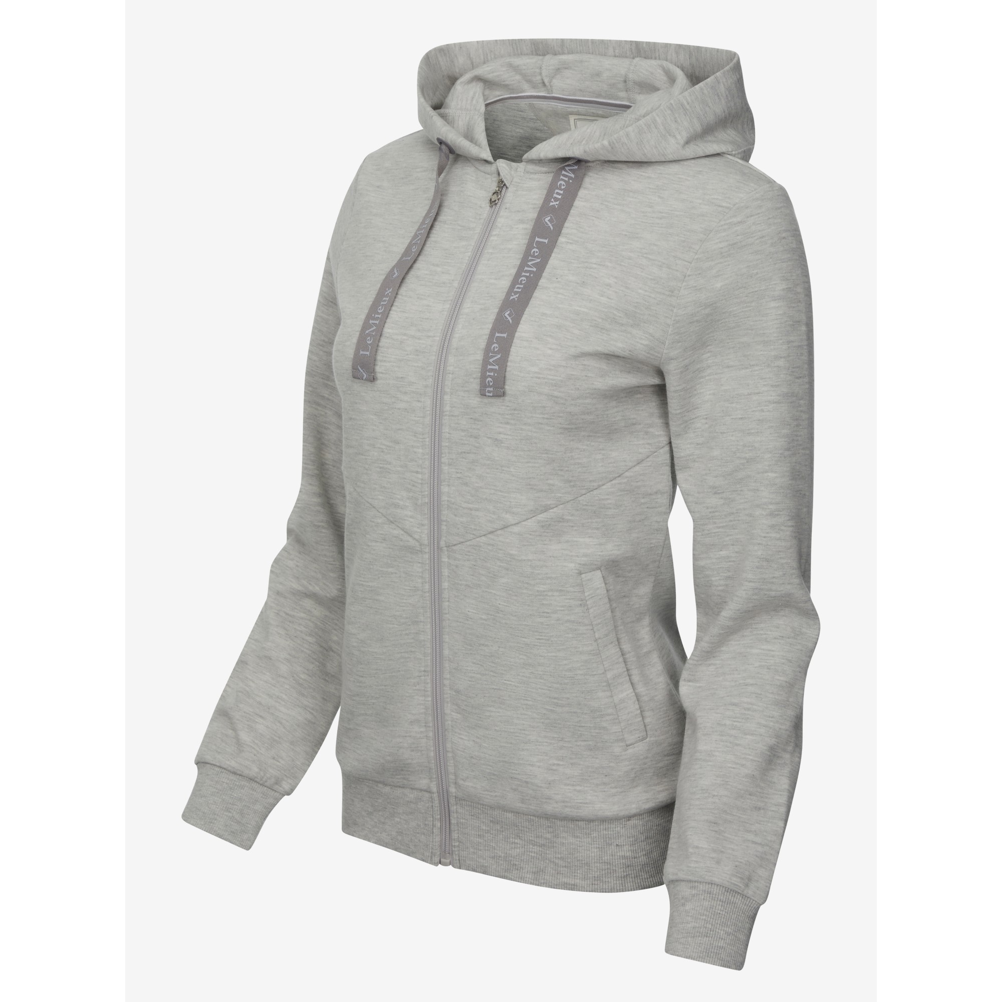 LeMieux Leonie Zip Through Hoodie Grey Marl - Townfields Saddlers