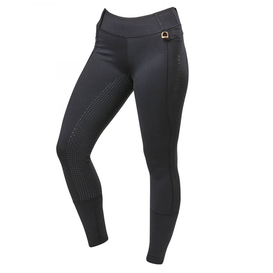 Dublin Performance Thermal Active Tight Black - Townfields Saddlers