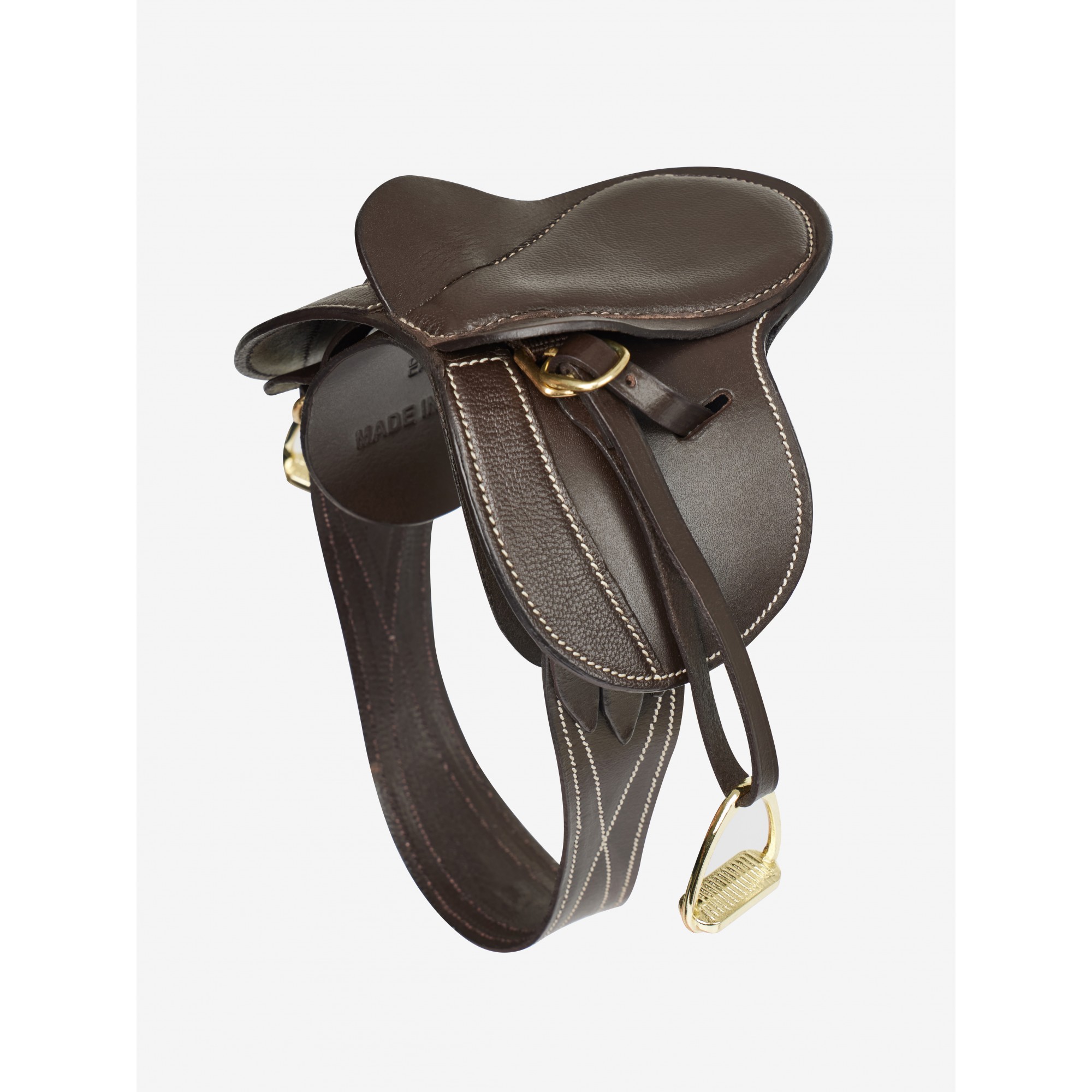 LeMieux Toy Pony Saddle & Girth Brown - Townfields Saddlers