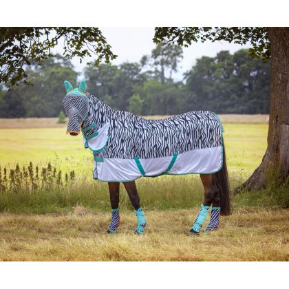 Shires Tempest Original Zeb - TEK Fly Combo Horse Rug