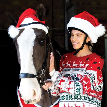 Equetech Santa Horse Hat