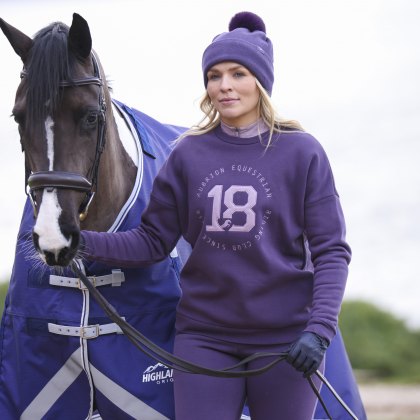 Aubrion Serene Sweatshirt Purple