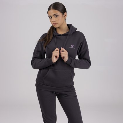 Aubrion Serene Hoodie Charcoal