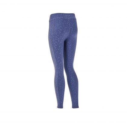 Aubrion Non Stop Riding Tights Young Rider Blue