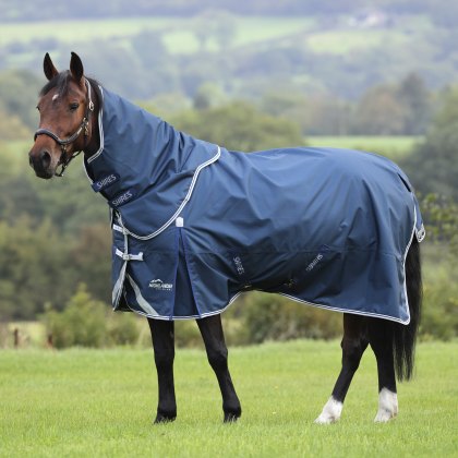 Shires Highlander Original 50 Turnout Rug & Neck Set Ocean