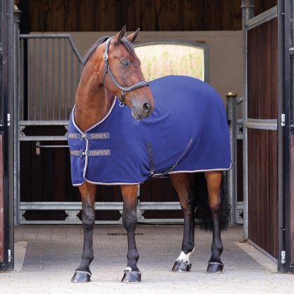 Shires Tempest Original Fleece Rug Navy 