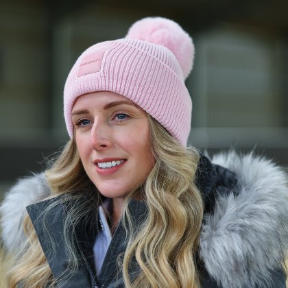 Equetech Luxe Recycled Knit Pom-Pom Hat