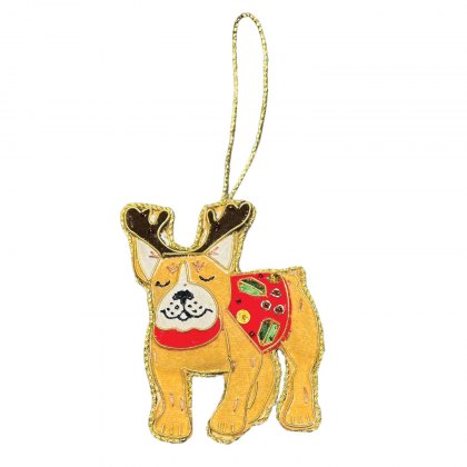 Equetech Christmas Decorations - French Bulldog