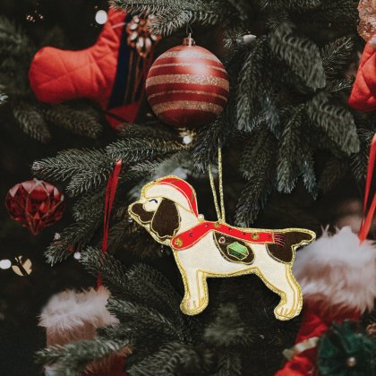 Equetech Christmas Decorations - Springer Spaniel