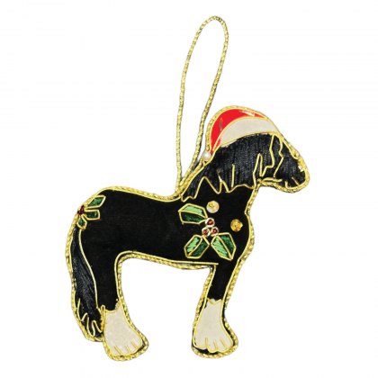 Equetech Christmas Decorations - Cob Horse