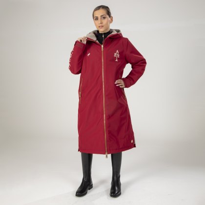 Aubrion Team All Weather Robe Red