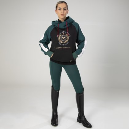 Aubrion Team Winter Riding Tights Green