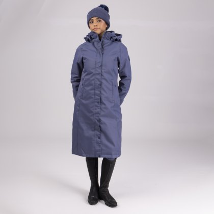 Aubrion Halycon Long Waterproof Jacket Blue