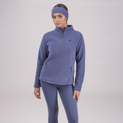 Aubrion Restore Half Zip Soft Fleece Blue