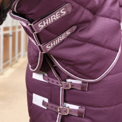 Shires Tempest Original 300 Combo Stable Rug Burgundy 