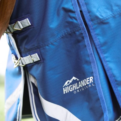 Shires Highlander Original 200 Turnout Rug Blue 