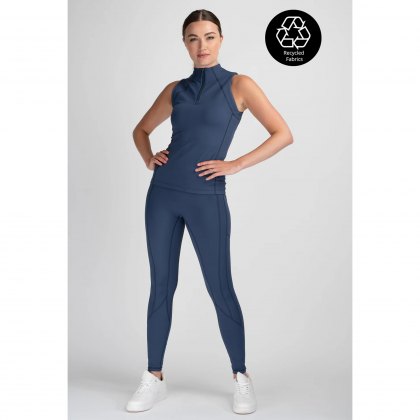 Mochara Technical Leggings - Indigo Blue