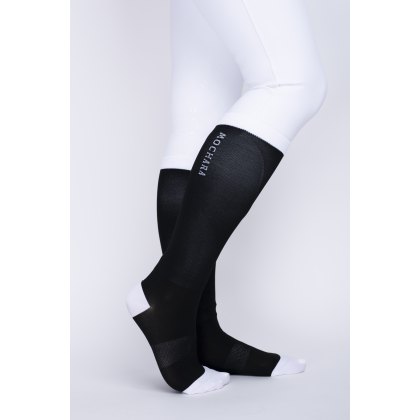 Mochara Long Riding Socks - Black