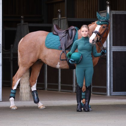 Aubrion Eltar Riding Tights Green