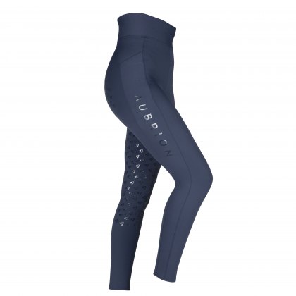 Aubrion Eltar Riding Tights - Young Rider Navy