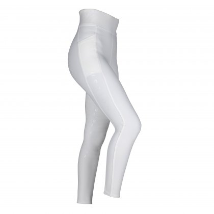 Aubrion Eltar Riding Tights - Young Rider White