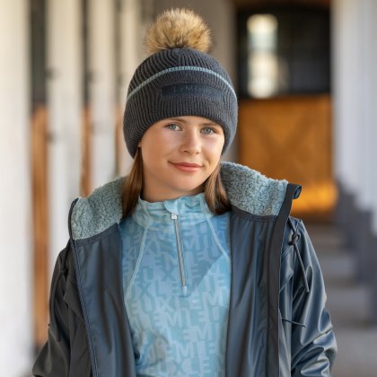 LeMieux Clara Cable Beanie Petrol