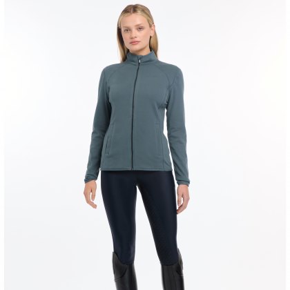 LeMieux Faye Fleece Zip Through Petrol