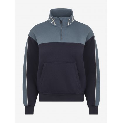 LeMieux Kali Quarter Zip Sweat Navy/Petrol