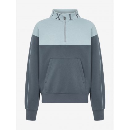 LeMieux Young Rider Kate Quarter Zip Sweat Petrol/Glacier