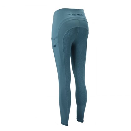 Woof Wear Young Rider Pro Tights Mineral Blue