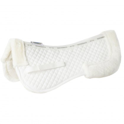 Weatherbeeta Prime Comfy Fleece Half Pad White