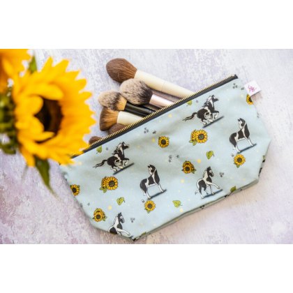 Emily Cole Piebald Pattern Wash Bag