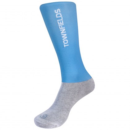 Townfields Performance Riding Socks - Sky Blue