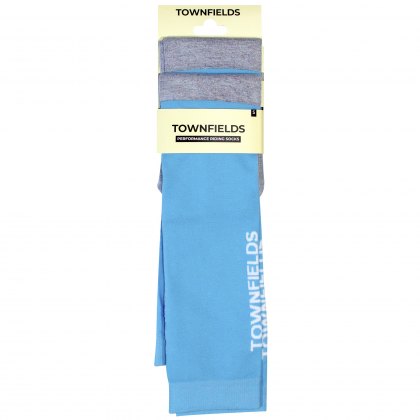 Townfields Performance Riding Socks - Sky Blue