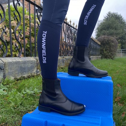 Townfields Performance Riding Socks - Navy