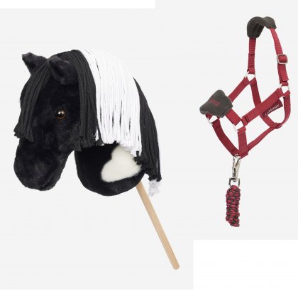 LeMieux Hobby Horse Razzle & Headcollar Ember Set