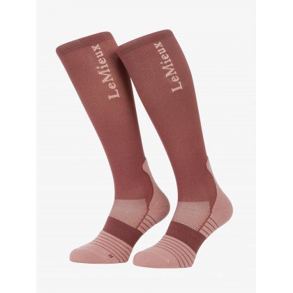 LeMieux Performance Socks Rosewood