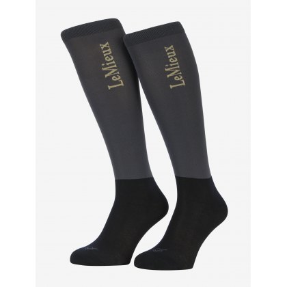 LeMieux Competition Socks 2 Pack Dusk Blue