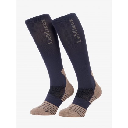 LeMieux Performance Socks Dusk Blue