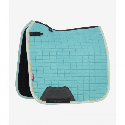 LeMieux Suede Dressage  Square Lagoon