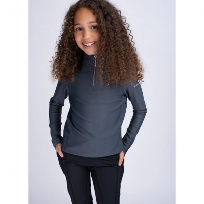 Mochara Technical Base Layer Young Rider - Charcoal