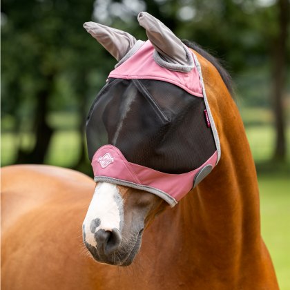 LeMieux Visor-Tek Half Fly Mask Peony