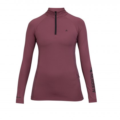 Aubrion React Long Sleeve Baselayer Mauve