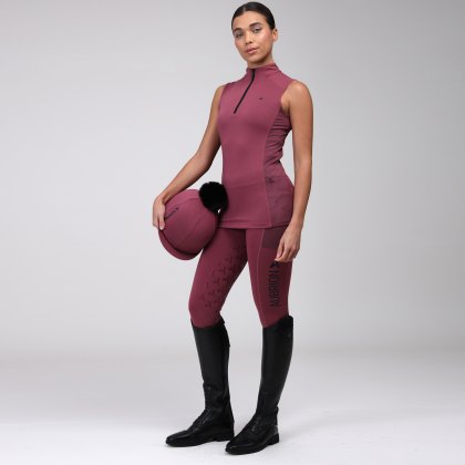 Aubrion React Sleeveless Baselayer Mauve