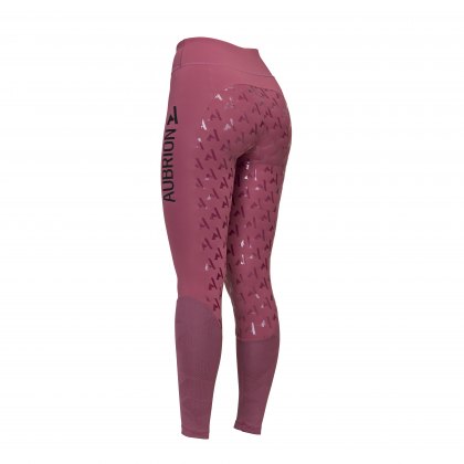 Aubrion React Rhythm Riding Tights Mauve