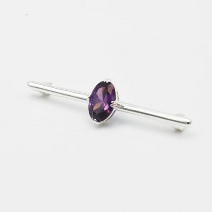 Equetech Amethyst Stock Pin