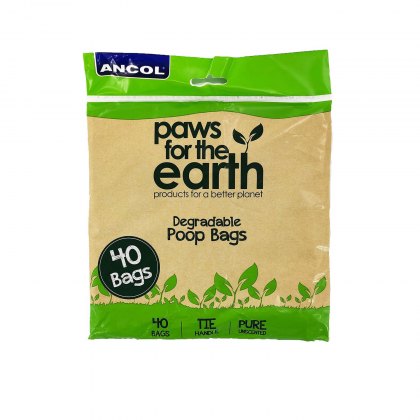 Ancol Paws For The Earth Degradeable Poop Bags