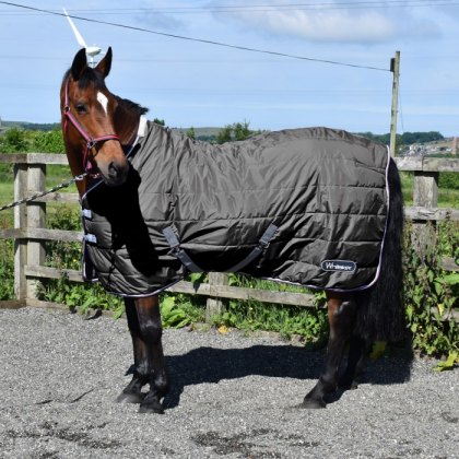 John Whitaker 100gm Crompton Stable Rug Grey