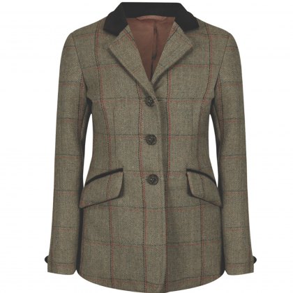 Equetech Launton Deluxe Junior Tweed Riding Jacket